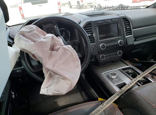 1FMJK1KT4MEA70570 2021 FORD EXPEDITION Black Widok zestawu wskaźników
