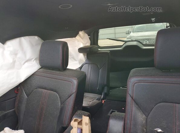 1FMJK1KT4MEA70570 2021 FORD EXPEDITION Black Widok tylnych siedzeń