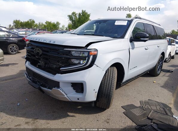 1FMJK1M89SEA22181 2025 FORD EXPEDITION White Передня ліва чверть
