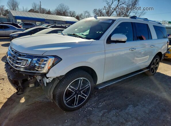 1FMJK2AT1MEA53118 2021 FORD EXPEDITION Белый Передняя левая четверть