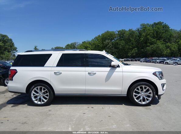 1FMJK2AT2JEA59196 2018 FORD EXPEDITION MAX White Vista interior trasera