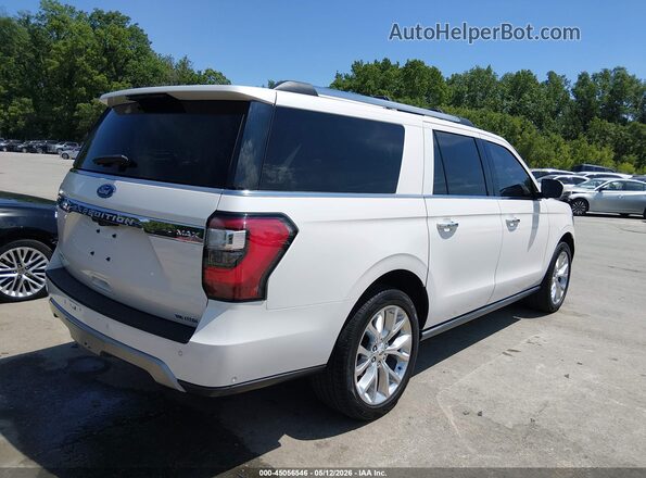1FMJK2AT2JEA59196 2018 FORD EXPEDITION MAX White Trasero derecho