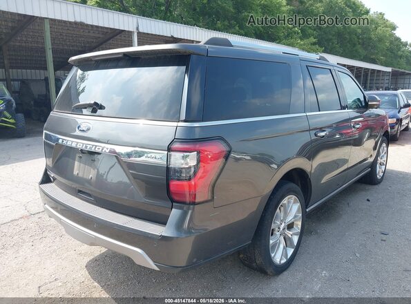 1FMJK2AT3JEA52841 2018 FORD EXPEDITION MAX Gray Trasero derecho