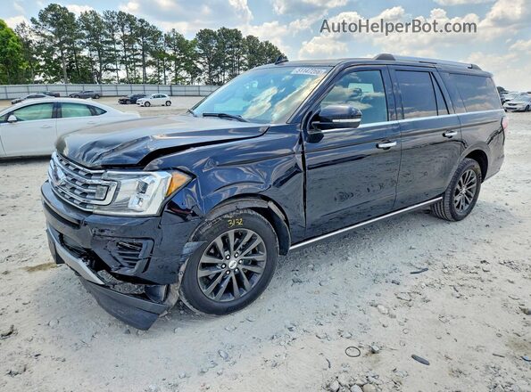 1FMJK2AT4KEA50596 2019 FORD EXPEDITION Black Vista tres cuartos delantera izquierda
