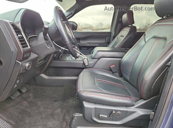1FMJK2AT6LEA68728 2020 FORD EXPEDITION Синий Вид салона спереди