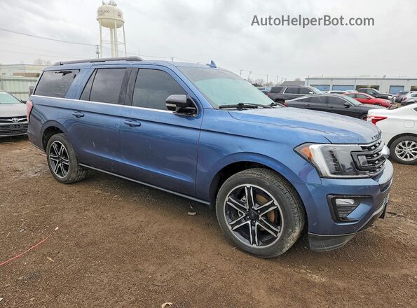 1FMJK2AT6LEA68728 2020 FORD EXPEDITION Синий Передняя правая четверть