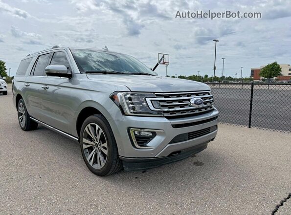 1FMJK2AT7LEB02191 2020 FORD EXPEDITION Silver წინა მარცხენა ხედი სამი მეოთხედიდან