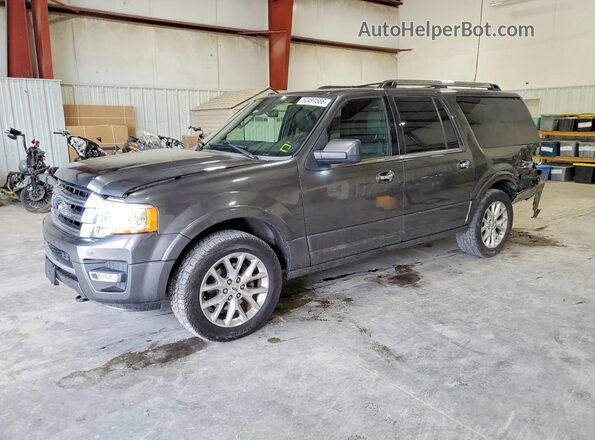 1FMJK2AT9GEF17941 2016 FORD EXPEDITION Серый Передняя левая четверть