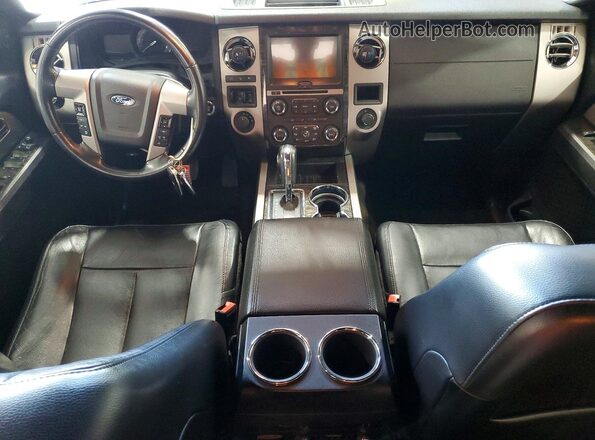 1FMJK2AT9GEF17941 2016 FORD EXPEDITION Серый Вид панели приборов