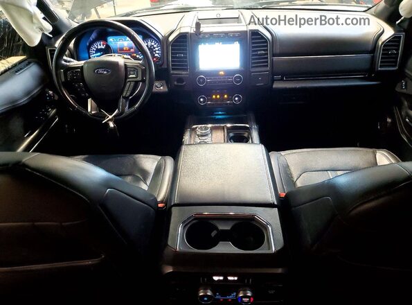 1FMJK2AT9JEA31444 2018 FORD EXPEDITION Black Вид панелі приладів