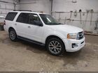 2016 Ford Expedition Xlt White vin: 1FMJU1HT2GEF25728