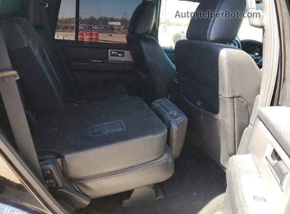 1FMJU1HT2GEF50628 2016 FORD EXPEDITION Black Вид задньої частини салону