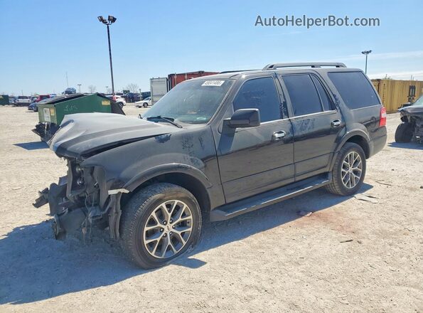 1FMJU1HT2GEF50628 2016 FORD EXPEDITION Black Передня ліва чверть