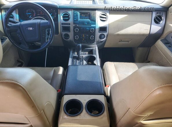 1FMJU1HT5HEA83643 2017 FORD EXPEDITION White Dashboard view