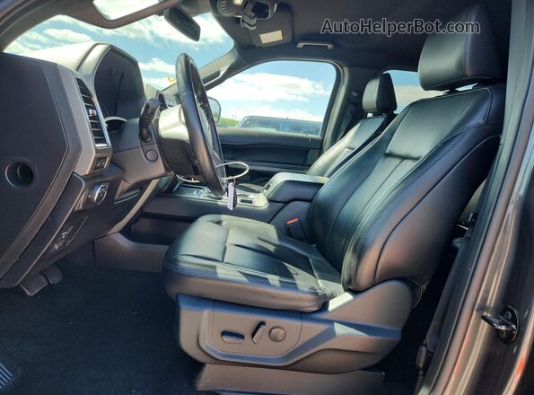 1FMJU1HT5MEA54265 2021 FORD EXPEDITION Gray Widok wnętrza z przodu