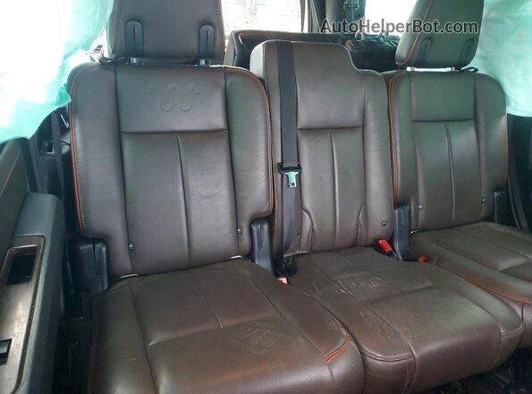 1FMJU1HT9GEF01572 2016 FORD EXPEDITION Green Вид задніх сидінь