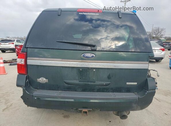 1FMJU1HT9GEF01572 2016 FORD EXPEDITION Green Вид ззаду