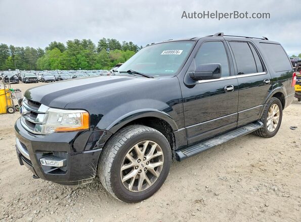 1FMJU2AT4GEF37914 2016 FORD EXPEDITION Черный Передняя левая четверть