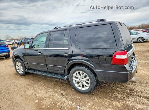 1FMJU2AT5GEF12164 2016 FORD EXPEDITION Black Trasero izquierdo