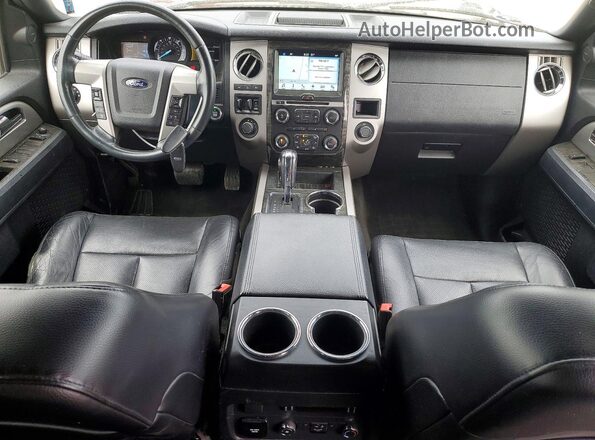 1FMJU2AT5HEA17366 2017 FORD EXPEDITION Черный Вид панели приборов