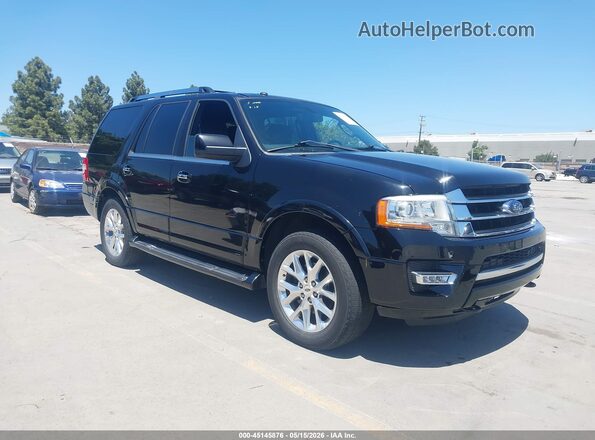 1FMJU2AT6GEF52513 2016 FORD EXPEDITION Black Передня права чверть