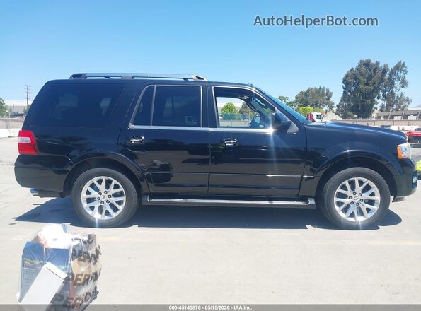 1FMJU2AT6GEF52513 2016 FORD EXPEDITION Black Вид задньої частини салону