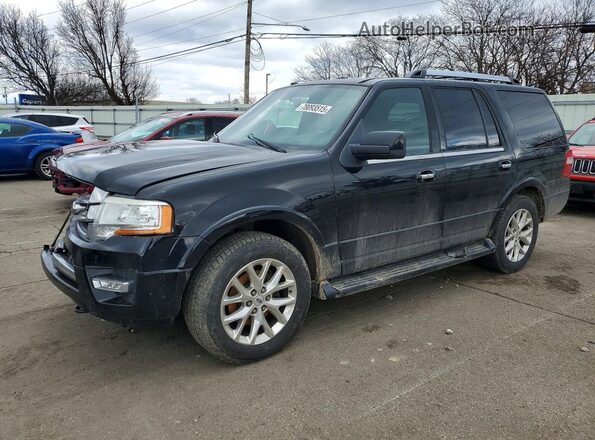 1FMJU2AT7GEF49362 2016 FORD EXPEDITION Черный Передняя левая четверть