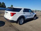 2020 Ford Explorer White vin: 1FMSK7BH0LGA64173
