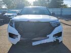 2020 Ford Explorer White vin: 1FMSK7BH0LGA64173