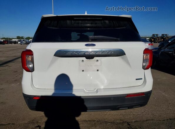 1FMSK7BH0LGA64173 2020 FORD EXPLORER White უკანა ხედი