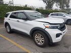 2020 Ford Explorer White vin: 1FMSK7BH2LGC97035