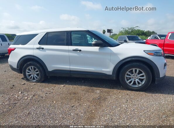 1FMSK7BH3LGC00716 2020 FORD EXPLORER Белый Вид задней части салона