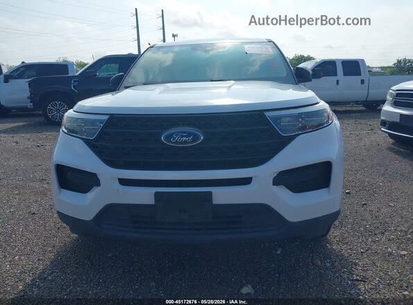 1FMSK7BH3LGC00716 2020 FORD EXPLORER Белый Вид щитка приборов