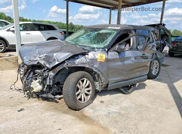 1FMSK7BH3MGA01845 2021 FORD EXPLORER Gray Front left