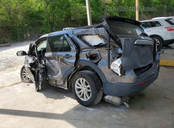 1FMSK7BH3MGA01845 2021 FORD EXPLORER Gray Rear left
