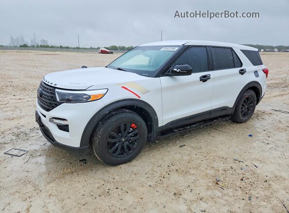 1FMSK7BH5LGC58634 2020 FORD EXPLORER White Przód lewy
