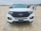 2020 Ford Explorer White vin: 1FMSK7BH5LGC58634