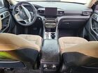 2020 Ford Explorer White vin: 1FMSK7BH5LGC58634