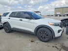 2020 Ford Explorer White vin: 1FMSK7BH5LGC58892
