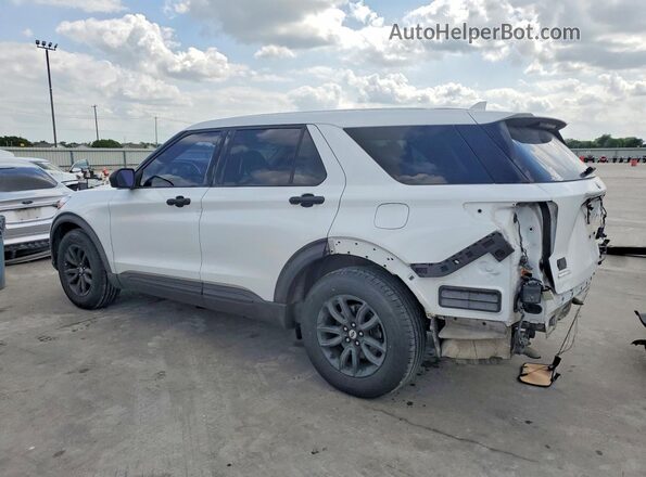 1FMSK7BH5LGC58892 2020 FORD EXPLORER White Trasero izquierdo