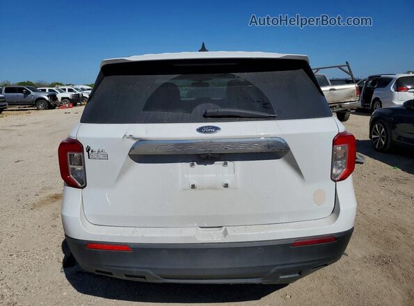 1FMSK7BH5MGA81889 2021 FORD EXPLORER White Widok z tyłu