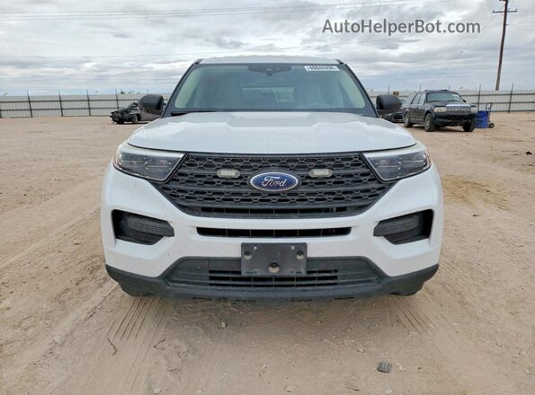 1FMSK7BH6LGC67357 2020 FORD EXPLORER White Widok z przodu