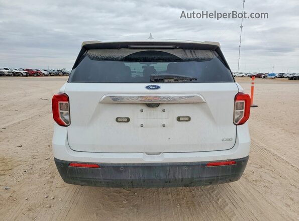 1FMSK7BH6LGC67357 2020 FORD EXPLORER White Widok z tyłu