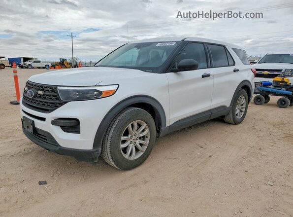 1FMSK7BH6LGC67357 2020 FORD EXPLORER White Przód lewy