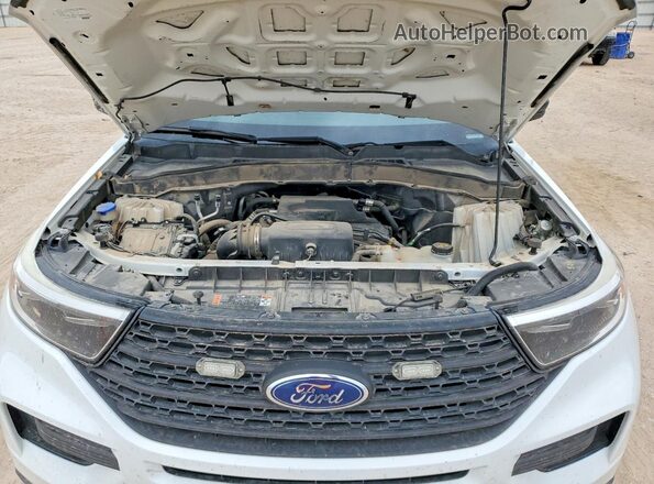 1FMSK7BH6LGC67357 2020 FORD EXPLORER White Widok komory silnika