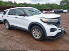 2021 Ford Explorer   White vin: 1FMSK7BH6MGA55821