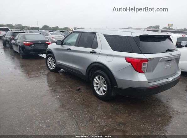 1FMSK7BH7LGD15772 2020 FORD EXPLORER Silver Tył lewy