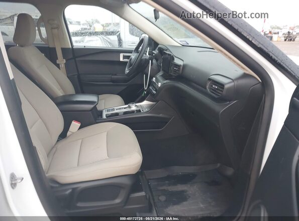 1FMSK7BH8LGC00713 2020 FORD EXPLORER White Front interior view