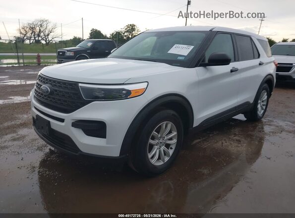 1FMSK7BH8LGC00713 2020 FORD EXPLORER White Front left