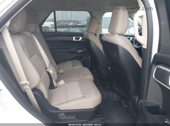 1FMSK7BH8LGC00713 2020 FORD EXPLORER White VIN sticker view